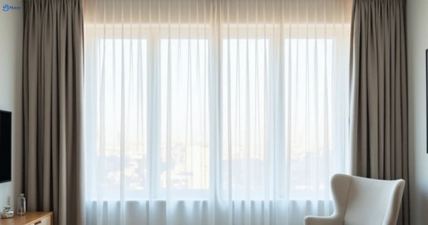 Restored vibrant drapes in cotton-tree QLD after Matty Curtain Cleaning